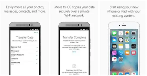 Transfer Contacts from Android to iPhone Using an App