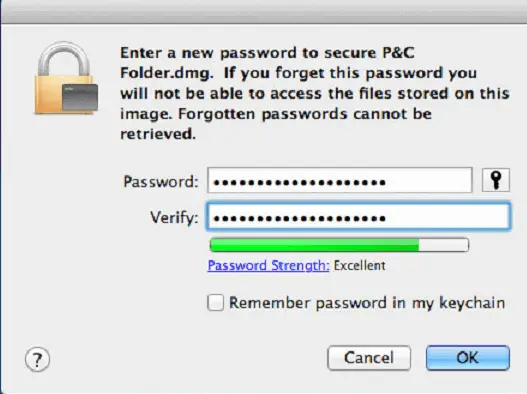 password protect Mac