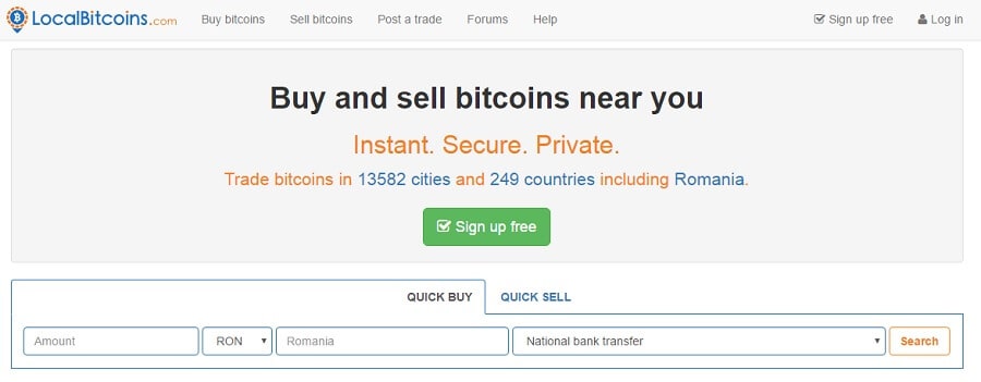 buy bitcoin with PayPal via localbitcoins